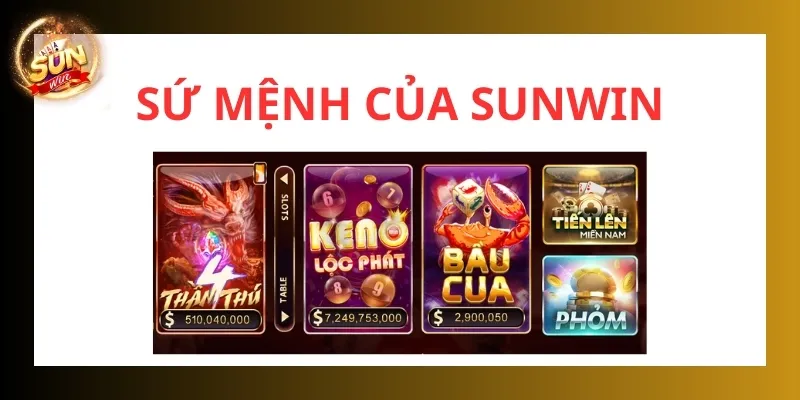 Giới thiệu Sunwin về sứ mệnh hoạt động trong thời gian qua